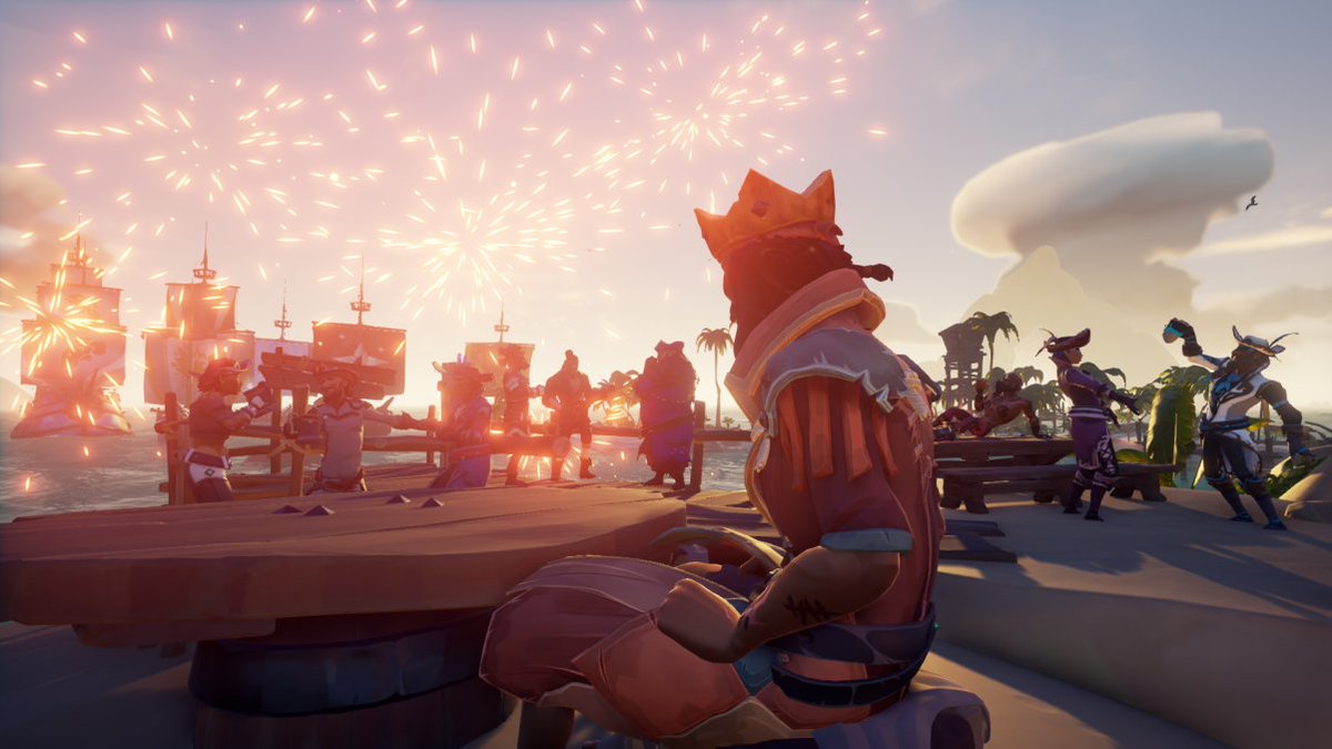The true beauty of the Sea of Thieves is the wonderful and colorful people we meet along the way. #SoTShot <a href="/SeaOfThieves/">Sea of Thieves</a> #SeaOfThieves 

Theme: Colorful Captures