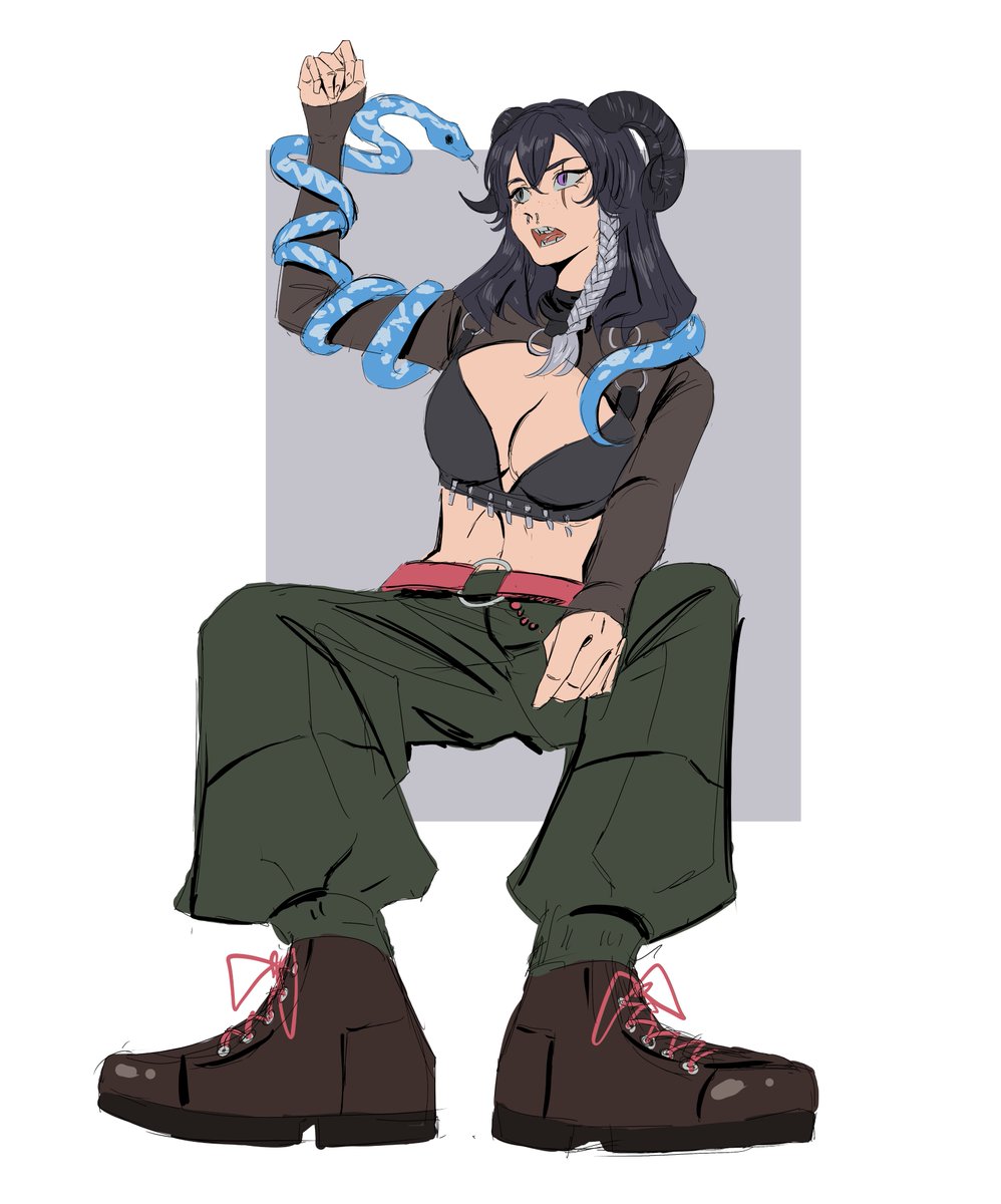 eeveesolo's tweet photo. unhinged demon here! #solodoodle

🎨art by the amazing @licedra 
thank you again! im in love with how these came out💗 https://t.co/3O7a4R9mWz
