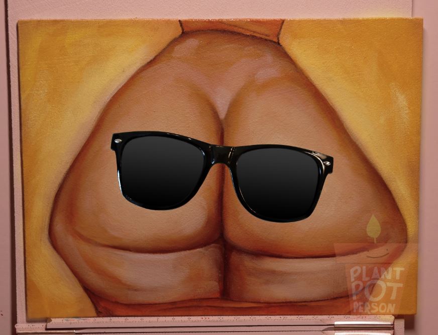 Cool triangular arse wishes you a good weekend.

#arse #weekend