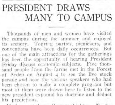 100 Years ago at Michigan State University tweet media