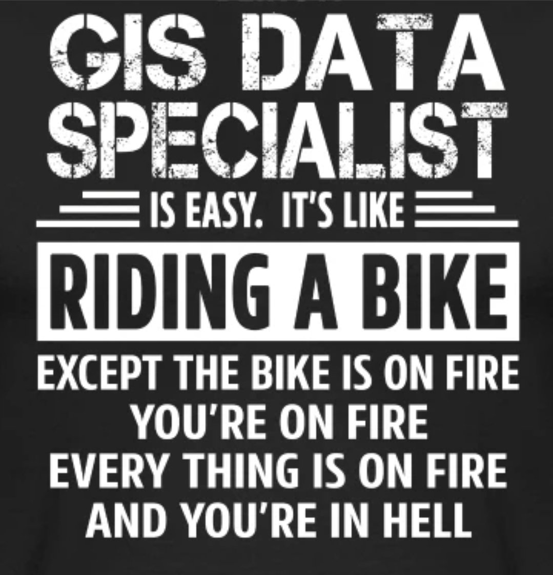 mapfanatic's tweet photo. This is on point. I have been a gis person since the year 2000. As a dedicated GIS specialist with ADHD, I wonder how many others have hyperfocus to detail as a coping mechanism... revel in the results #GIS #adhd #ilovemyjob https://t.co/mYxLRQ1UVK