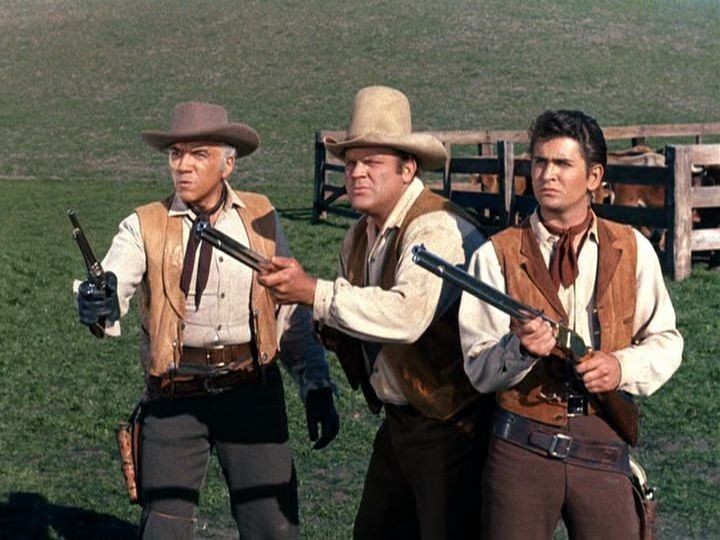 Gemini_53's tweet photo. #LorneGreene as #BenCartwright , #DanBlocker as #HossCartwright & #MichaelLandon as #LittleJoeCartwright in #Bonanza #DailyCowboy https://t.co/zsK2LgybUP
