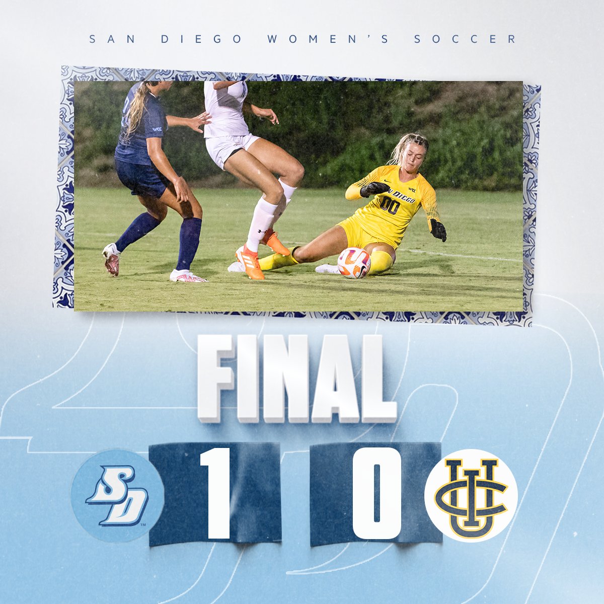 Sophine Kevorkian registers a shutout, Josefine Schlichting scores in her second straight game and the Toreros secure the win ✅

#GoToreros