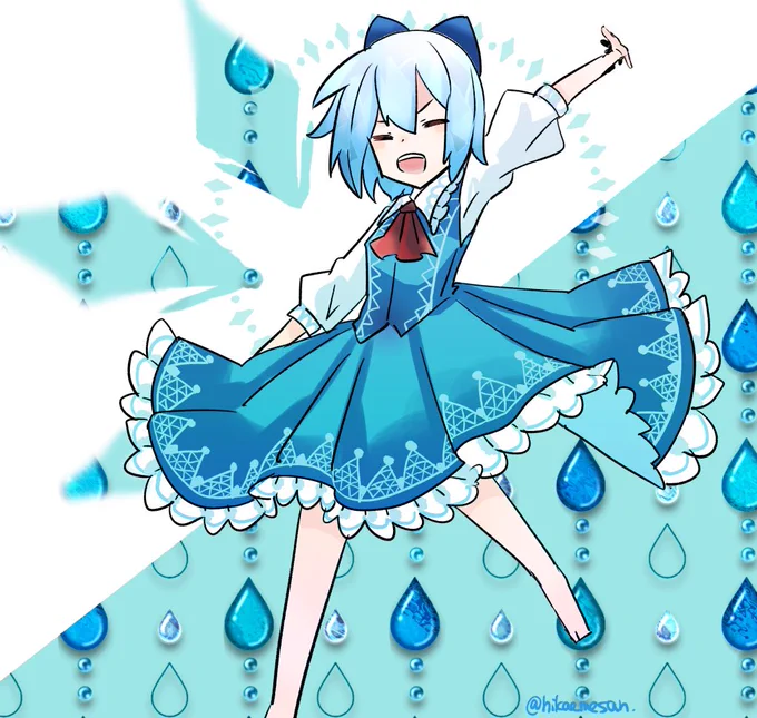 #9月9日はチルノの日#東方Project 少し頭の良さそうなチルノ… 