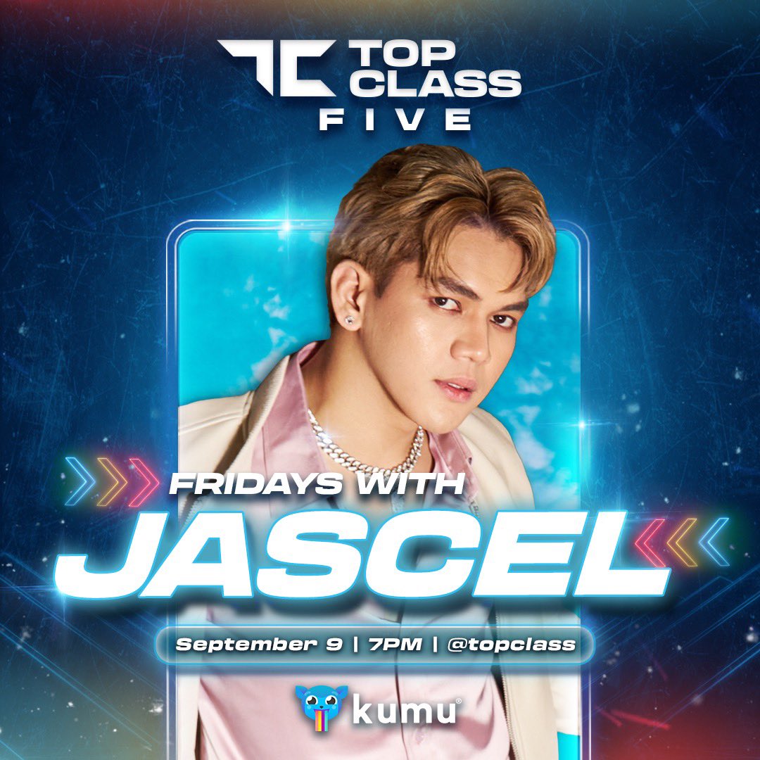 kumuPH's tweet photo. TGIF WITH JASCEL!
Kitakits maya sa stream ni @topclass_jascel, besties!

#KumuTOPCLASS #TopClassFive
@topclassofc 

Follow now:
https://t.co/Py4mfq1BFv https://t.co/kTYWsNZTlE