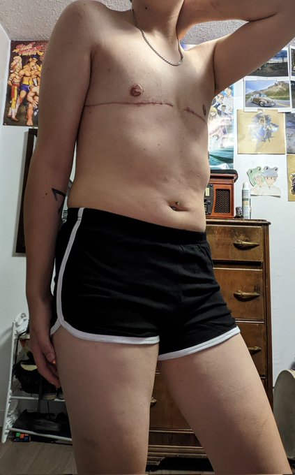 Sooo I bought the shorts.. I think they make me look pretty hot #nsfw #nsfwtwt #nsfwtw #shorts #nude<a href="/tag/selfie"class="tags"><span>#selfie</span></a><a href="/tag/hot"class="tags"><span>#hot</span></a><a href="/tag/shorts"class="tags"><span>#shorts</span></a><a href="/tag/nude"class="tags"><span>#nude</span></a><a href="/tag/nsfw"class="tags"><span>#nsfw</span></a><a href="/tag/trans"class="tags"><span>#trans</span></a><a href="/tag/ftm"class="tags"><span>#ftm</span></a><a href="/tag/transman"class="tags"><span>#transman</span></a>