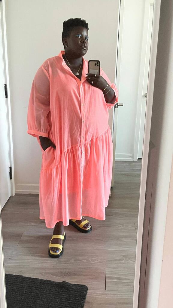 styleisstyle's tweet image. birthday daytime look VS birthday nighttime look 🍰 hoping for a year filled with new adventures and familiar faces ☻

——————————————————
#visiblyplussize #ootdplussize #nonbinarystyle #fatatanyangle instagr.am/reel/CiRZTK2PL…