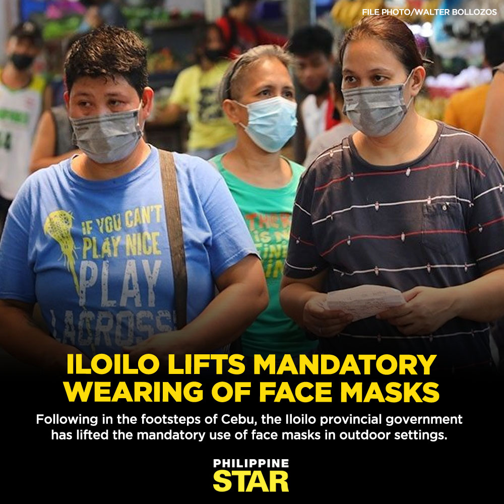 The Philippine Star on Twitter "“The wearing of face mask outdoors