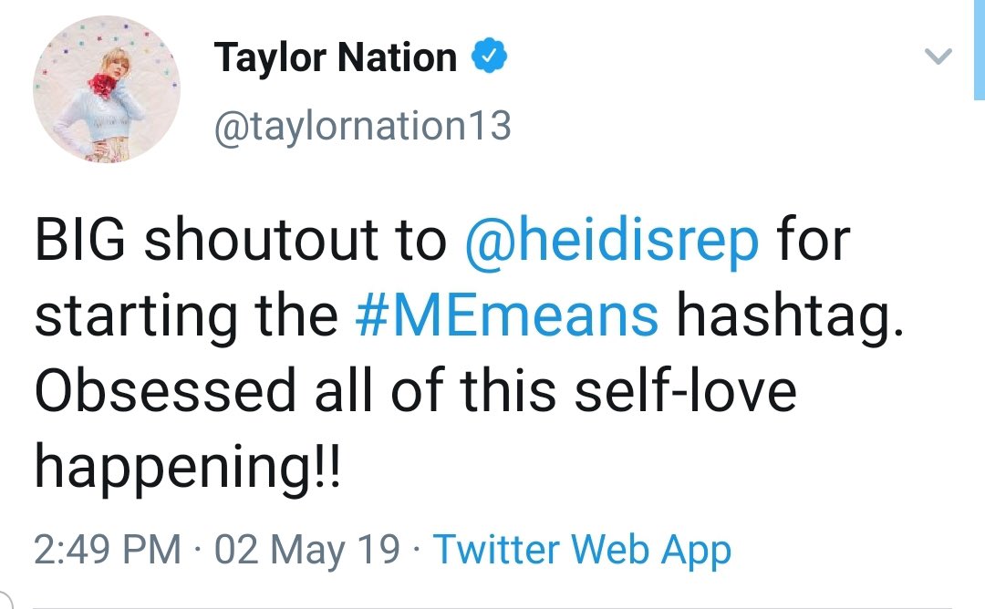 heidisrep13's tweet photo. if you guys are new to following me my name is Heidi &amp; I’ve been a swiftie since 06’ &amp; on stan twitter since rep!! I love doing lil projects (#MEmeans) and making new friends on here!!  

I’m so excited to celebrate #TSmidnighTS with you!! @taylornation13 @taylorswift13 https://t.co/wTxHdNSuT0