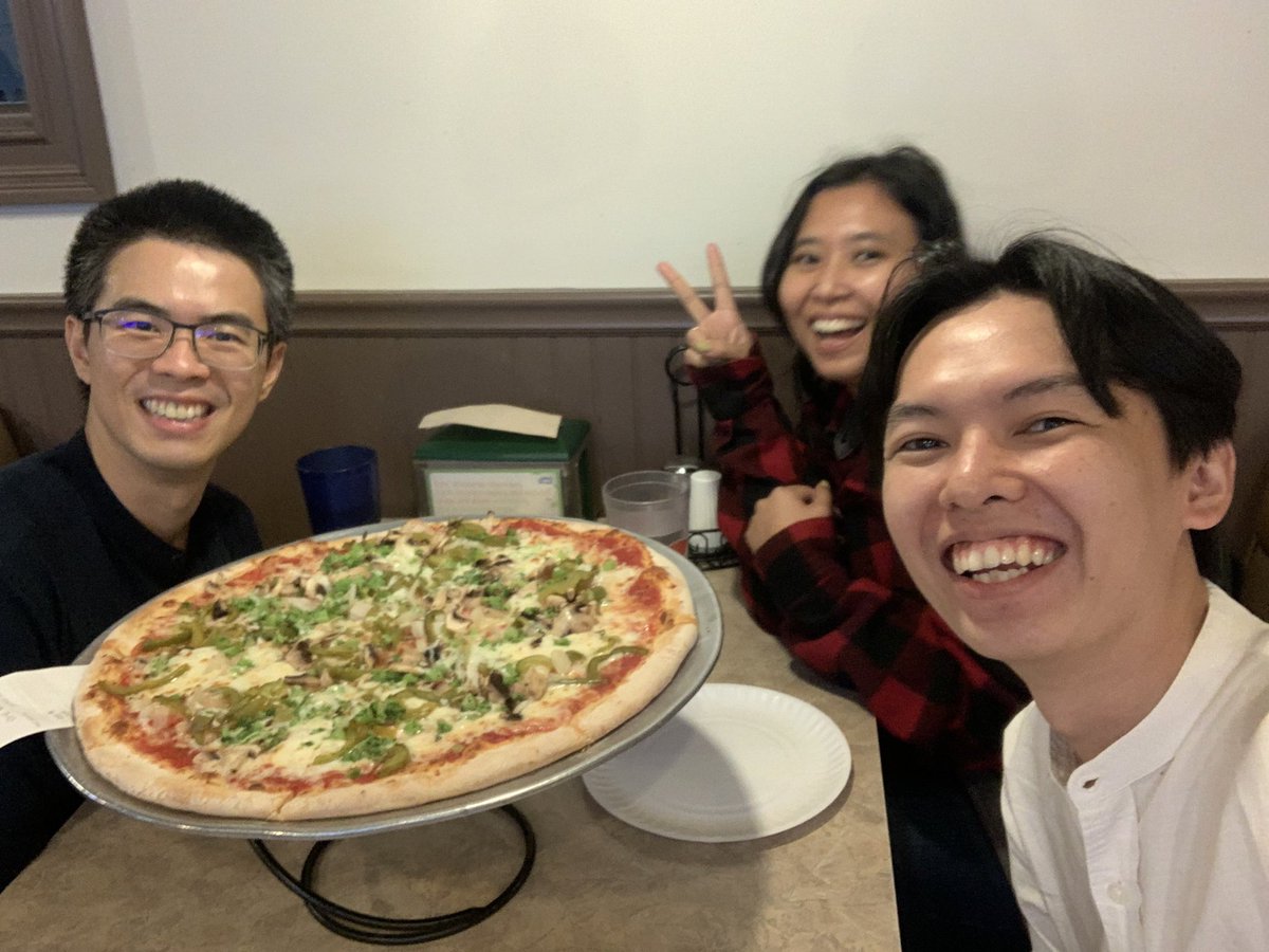 IsabellaNovsima's tweet photo. “…doesn’t matter how long you finish the program, as long as you are being faithful to your passion…,” says our Dear Friend, Matthew Lai. His words warm our heart tonight..🥹 #beinggradstudents https://t.co/mv2pldfdgw