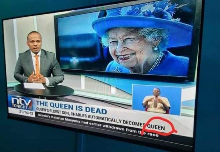 Sebitjosh's tweet image. NTV Kenya, how can a son become a Queen? 🤔😎