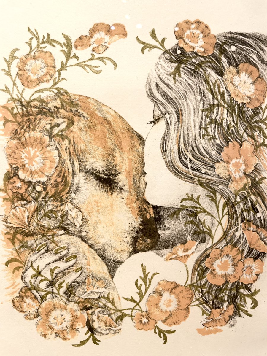 本日もよろしくお願いします🎨
【石川真衣個展】 
2022年9月10日(土)まで
「Curious Post」
12:00-17:00日曜定休
会場/乙画廊(大阪)@oto_gallery 
あらいぐまラスカル×石川真衣コラボ版画作品も展示しています。是非お立ち寄りください。よろしくお願いします🌽
#版画 