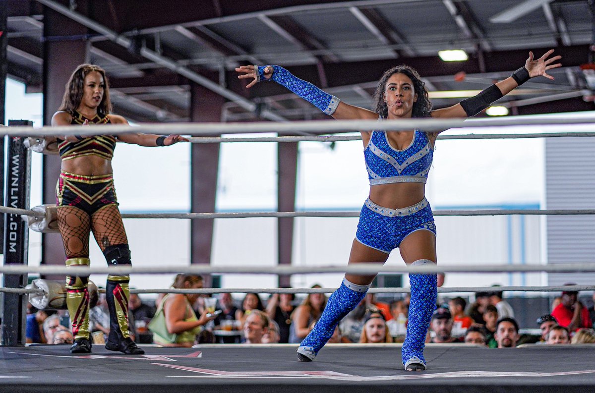 edwinc1017's tweet photo. ๐ธ @tiffanynieves_ @RockyRadley #SHINE73 #WomensWrestling https://t.co/nNgACf2fb0