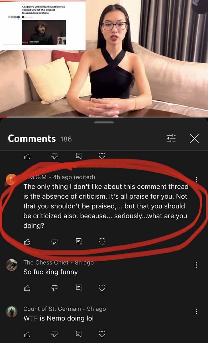 Nemo on X: No idea what to make of this comment but as for the what…Im  Investigating the use of sex toys to defeat @MagnusCarlsen by going “Deep  Inside Chess”. Thought I