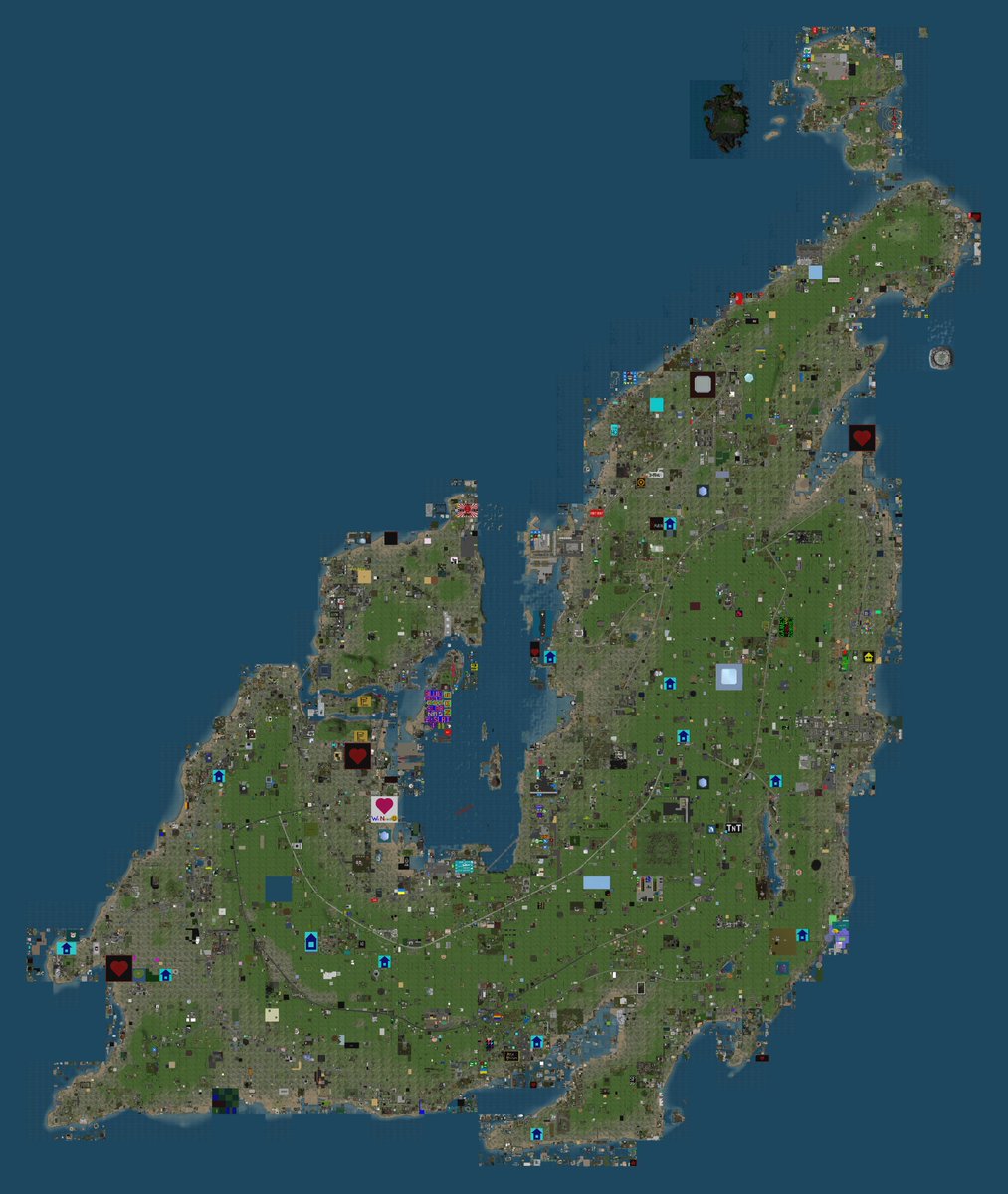 erikMondrian's tweet photo. And another high-res map of #SecondLife mainland: Jeogeot, with 804 regions in all when you include the Pyri subcontinent. The image’s original resolution (prior to Twitter resizing) was 9728 x 11520. More maps to come! #cartography #VirtualWorlds https://t.co/8PCXmaRpxD