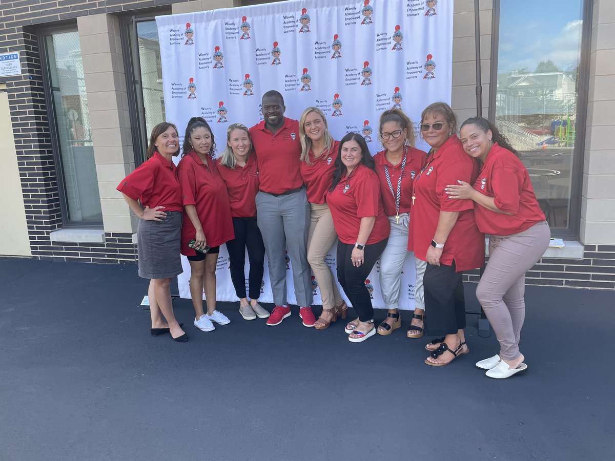 kolayokunjr's tweet photo. I’ve always dreamt it, but today I actually lived it. Founding Principal of my own school #WAELs. To everyone who believed and supported me… thank you. To my amazing staff in red, #LetsGetItStarted time to#LearnLiveLoveLead. Thank you momma 🐻!!! #para2principal https://t.co/BdKJcqCGWW