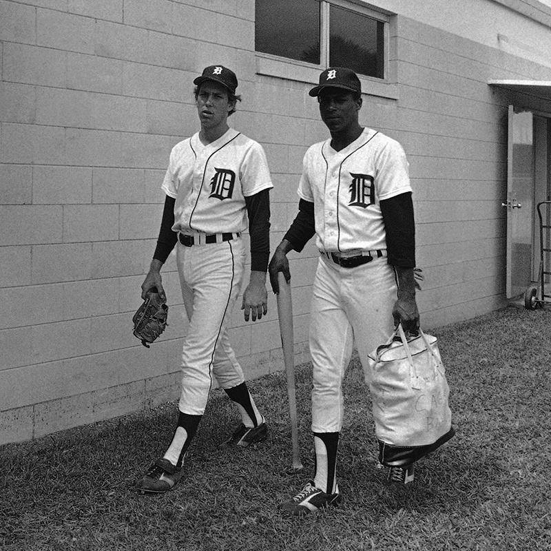45 years ago today – 9/9/77 – Alan Trammell &amp; Lou Whitaker made their <a href="/MLB/">MLB</a> debuts for the @Tigers. Sweet Lou batted 2nd &amp; Tram batted 9th. Both singled their first times up &amp; they combined to go 5 for 8. The best double play duo of all time would play 1,918 games together.