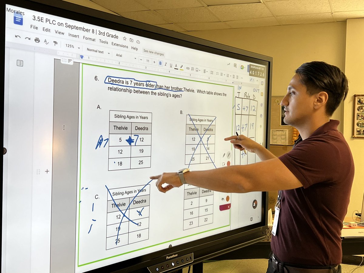 Linda Olivarez (@izprincipal) on Twitter photo When you’re learning and having fun in PLCs!!! Teachers worked with manipulatives and provided representations as they solved word problems. Kudos to our teachers!!! 🧮➕✏️🟰💡 <a href="/Zaragoza_PL/">Zaragoza Eagles</a> <a href="/PersonalizeDISD/">Personalize Dallas ISD</a> @ When you’re learning and having fun in PLCs!!! Teachers worked with manipulatives and provided representations as they solved word problems. Kudos to our teachers!!! 🧮➕✏️🟰💡 <a href="/Zaragoza_PL/">Zaragoza Eagles</a> <a href="/PersonalizeDISD/">Personalize Dallas ISD</a> @