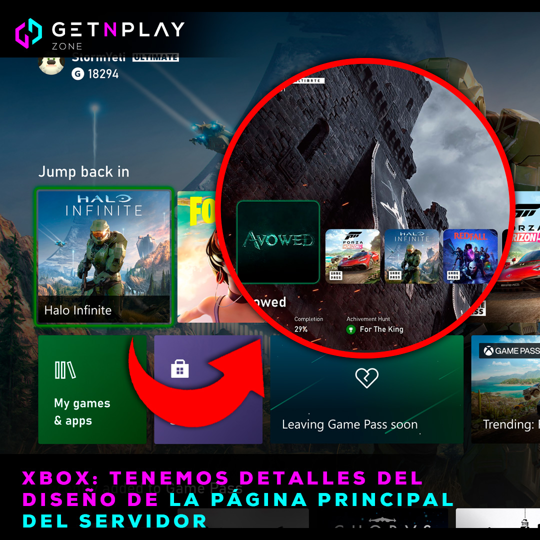 getnplayzone's tweet photo. [ INFO |  22.09.08 ]

• Xbox: Tenemos detalles del diseño de la página principal del servidor  •

#getnplayzone #gnpzone #videojuegos #videogames #gaming #gamer #games #Xbox #XboxOne #XboxSeries #ProjectXCloud #MicrosoftWindows #PC https://t.co/C2qAcwZLna