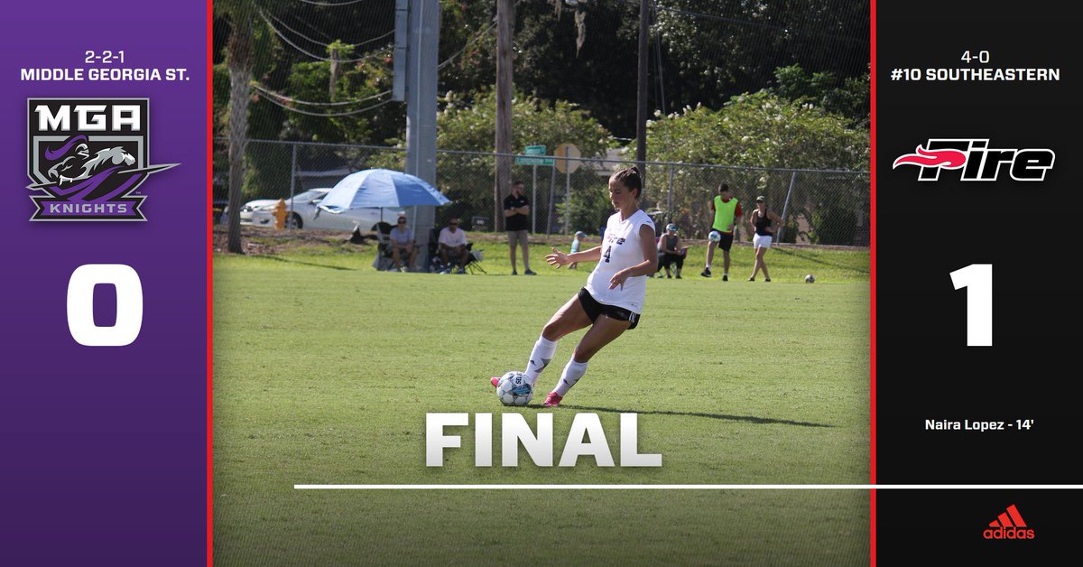 SEUFireWSoccer's tweet photo. FINAL

The lone tally by Lopez holds up. 

#FuelTheFire🔥 https://t.co/qjgcNV8hTR