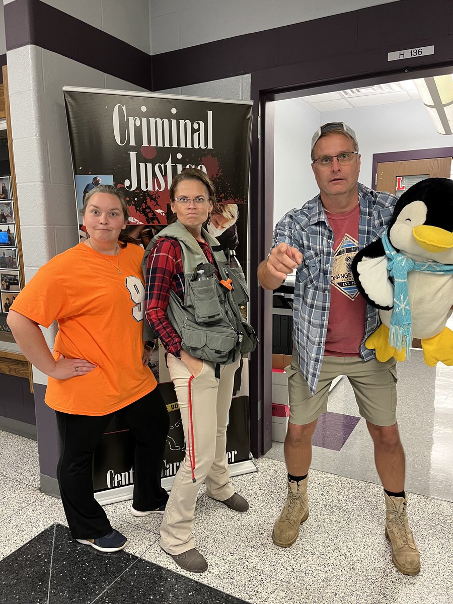 Alright so we might have liked <a href="/AdamSandler/">Adam Sandler</a> Day more than the students! We were laughing all day!
#bobbyboucher #waterboy #billymadison #homecoming2022
