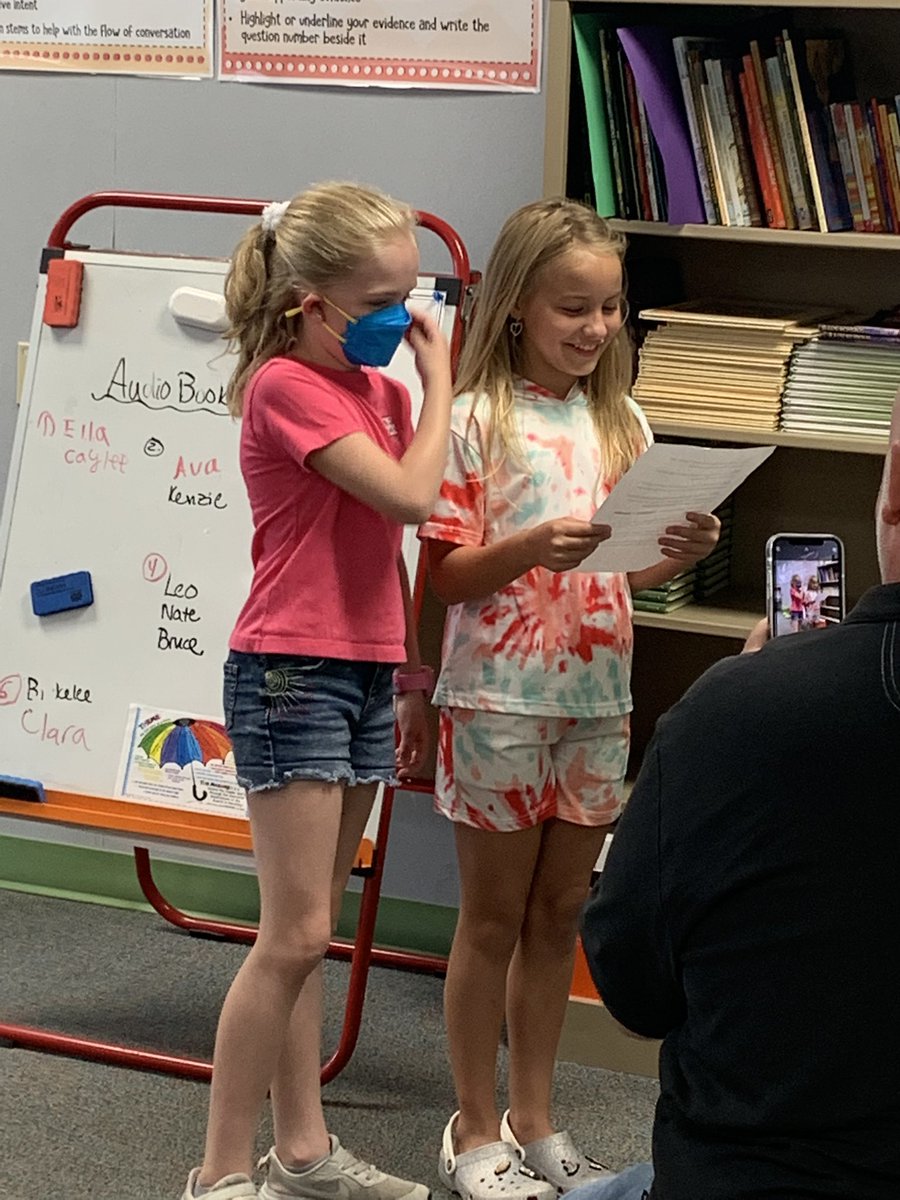 Inviting our families in to celebrate Apples and Audiobooks was amazing! I’m so proud of all my track 1 3rd graders!! 🍎📚🍏<a href="/SycamoreCreekES/">Sycamore Creek ES</a>