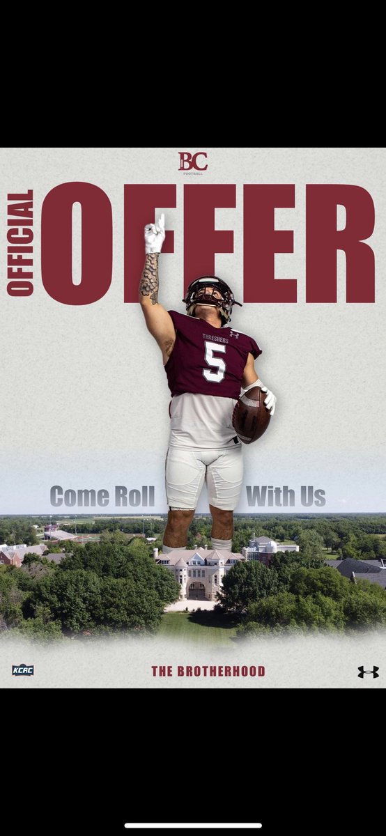 Sam_Joyce56's tweet photo. Thank you @threshers_FB @CoachGrider_BC and @CoachStokesBC for the official offer! Roll on! https://t.co/JWPqbh3I4T