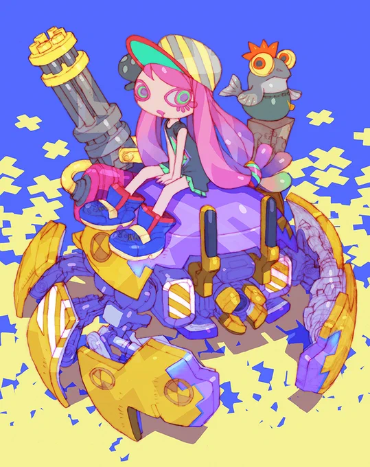 カニタンクの変形玩具ほすい。パル子かわいい 