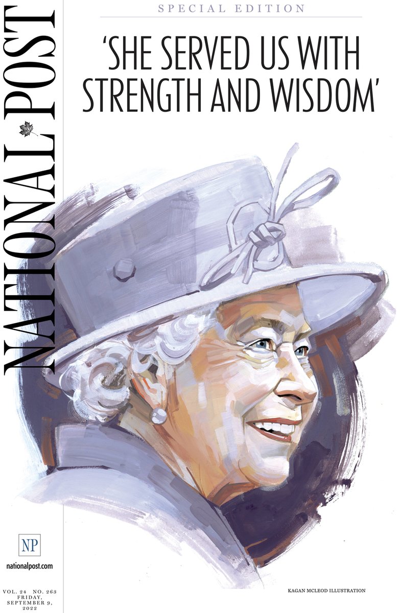 nationalpost's tweet photo. The Post's #frontpage for Friday, September 9, 2022. https://t.co/vBfmlQ6BYx