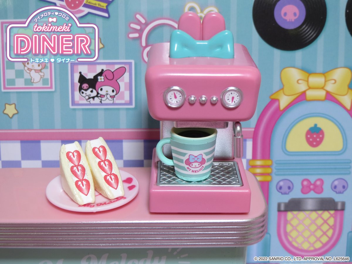 9月26日発売予定【マイメロディ♡クロミ tokimeki DINER】 あま〜い 