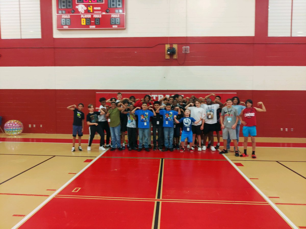 Access and Athletes!! Love when our Strack athletes support their fellow students.