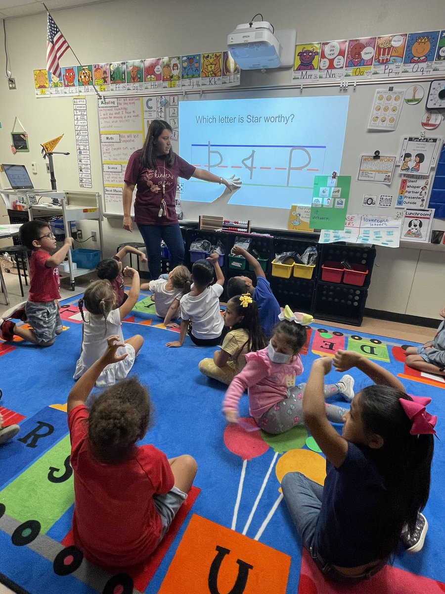 Kindergarten already showing frequent small group purposeful talk during writing!   Such a great group of leaders. <a href="/lhernandez0124/">Lori Hernandez</a>  #bestofthebest✈️ #lockedonexcellence #LionsEmpower #UnLockingPotential