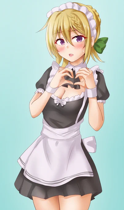 平日の昼間からゴロゴロ～ゴロゴロ～。あーあ、メイド姿のパースが愛情注入してくれないかなぁー。#艦これ 