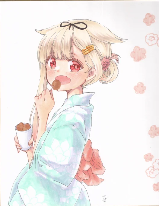 とりあえずこみトレ用の完成してる色紙まとめていきます細かい指摘は無しで… 