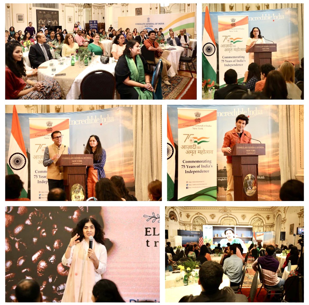 India in New York tweet media