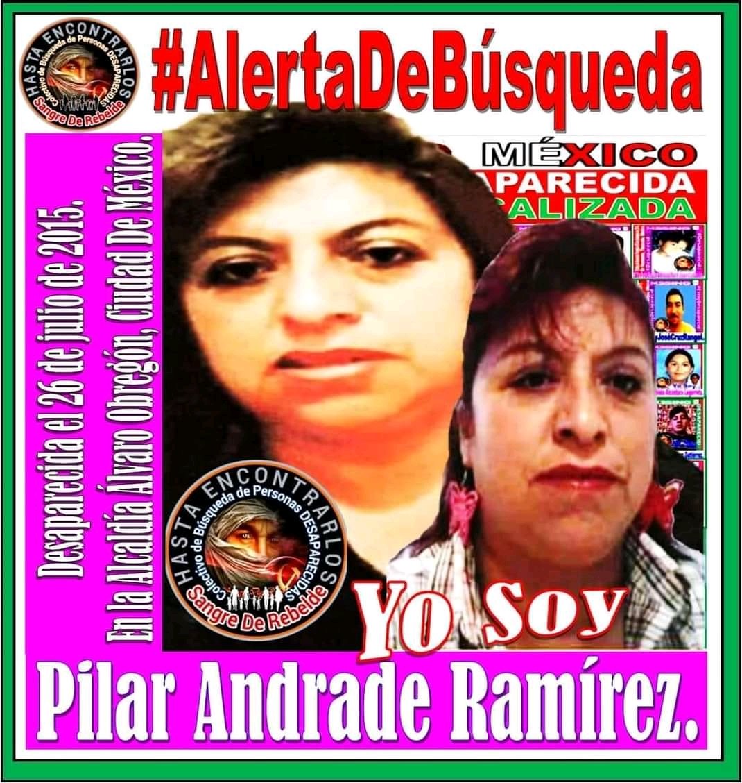 #TeBuscamosPilarAndradeRamirez‼️
#Desaparecida el 26/07/2015
En la #AlcaldiaAlvaroObregon.‼️ #CiudaddeMexico #México 🇲🇽‼️
Vía <a href="/CeliaAcuaMoren1/">Celia Acuña Moreno</a>.