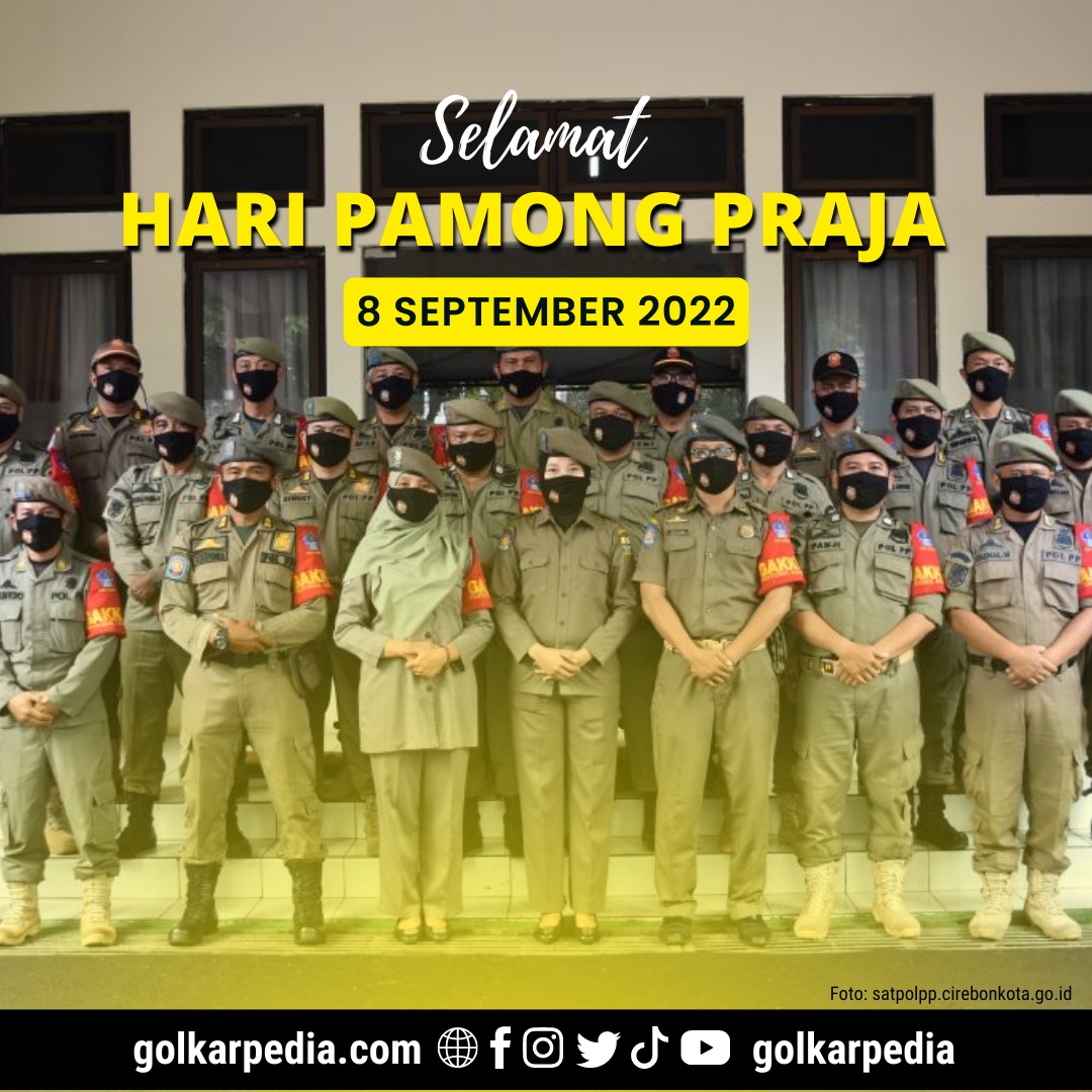golkarpedia's tweet photo. Selamat Hari Pamong Praja
8 September 2022

#partaigolkar #golkarindonesia #golkarpedia #pamongpraja #AirlanggaSolusiIndonesia https://t.co/y2e3Ep61mX