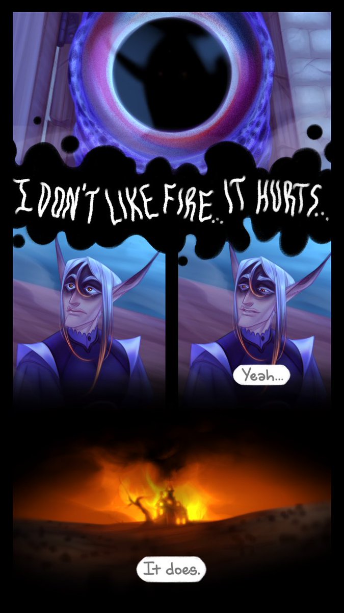 StrugglingPapy's tweet photo. //D&amp;D//
Where there is a flame someone's bound to get burnt.

#dndart #DnD #DnDcharacter #dnd5e #gravecleric #phantomrogue #elf https://t.co/UdT199LVlM