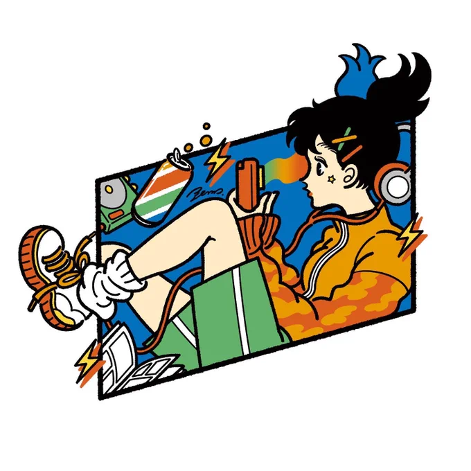 平成サブカルなパーカー 