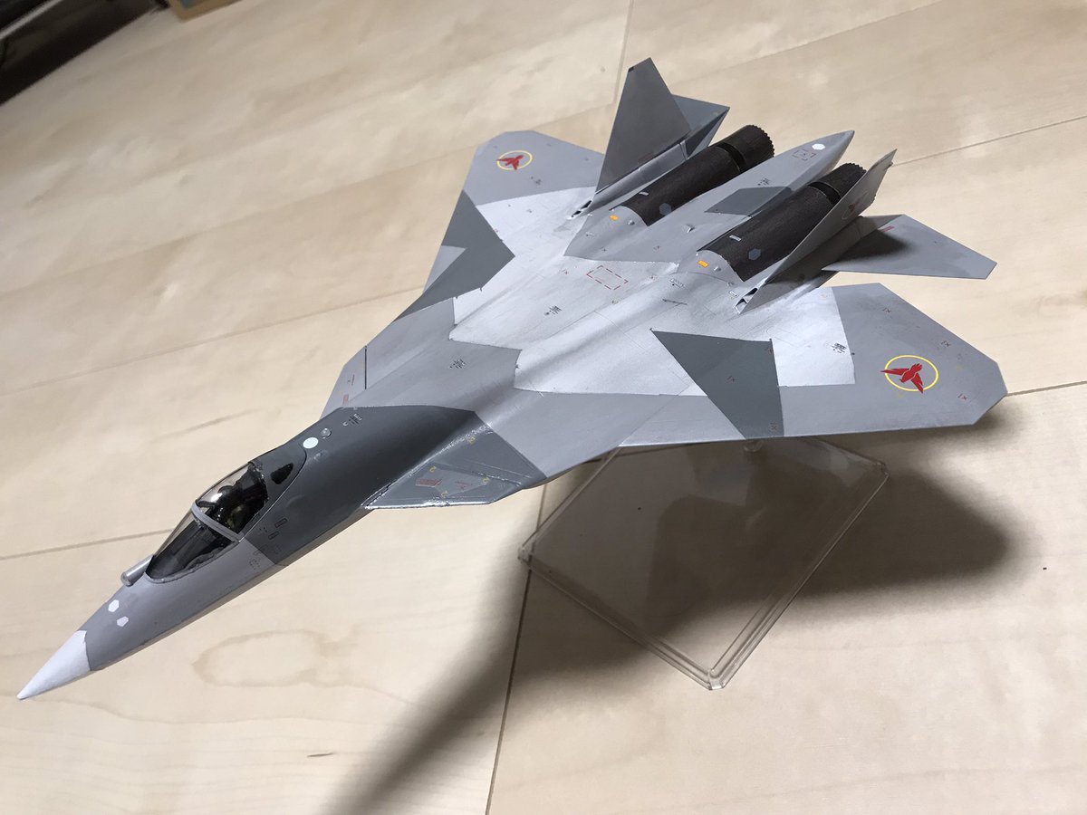 【トップガンマーヴェリック】1/144完成品 Su-57 ならず者国家仕様 FcLNME9aQAAiydL.jpg
