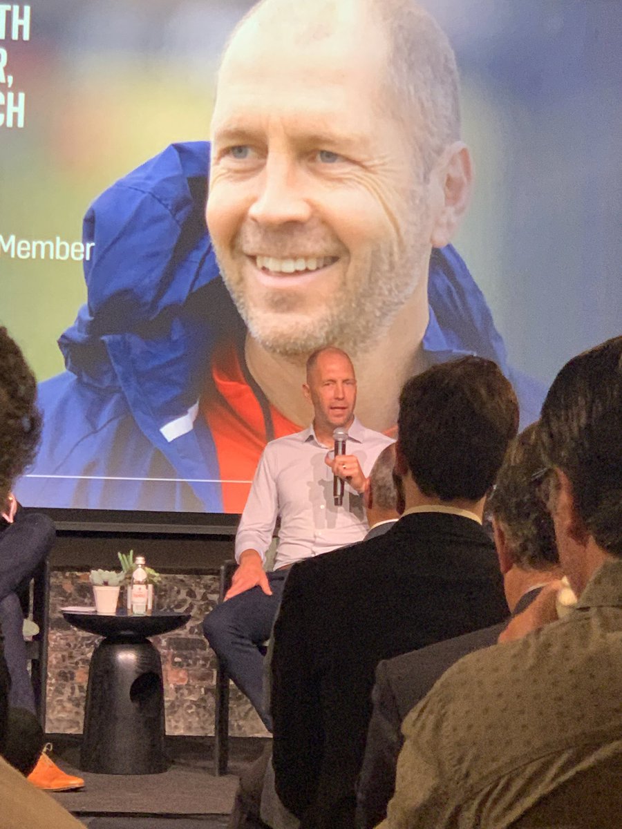 clubohionorth's tweet photo. An amazing event tonight with Coach Gregg Berhalter benefiting US Soccer Coaching Education. #GrowTheGame #WeAreOUFC #CharacterCommitmentCommunity @ussoccer @ColumbusCrew https://t.co/zjmun8JjXI