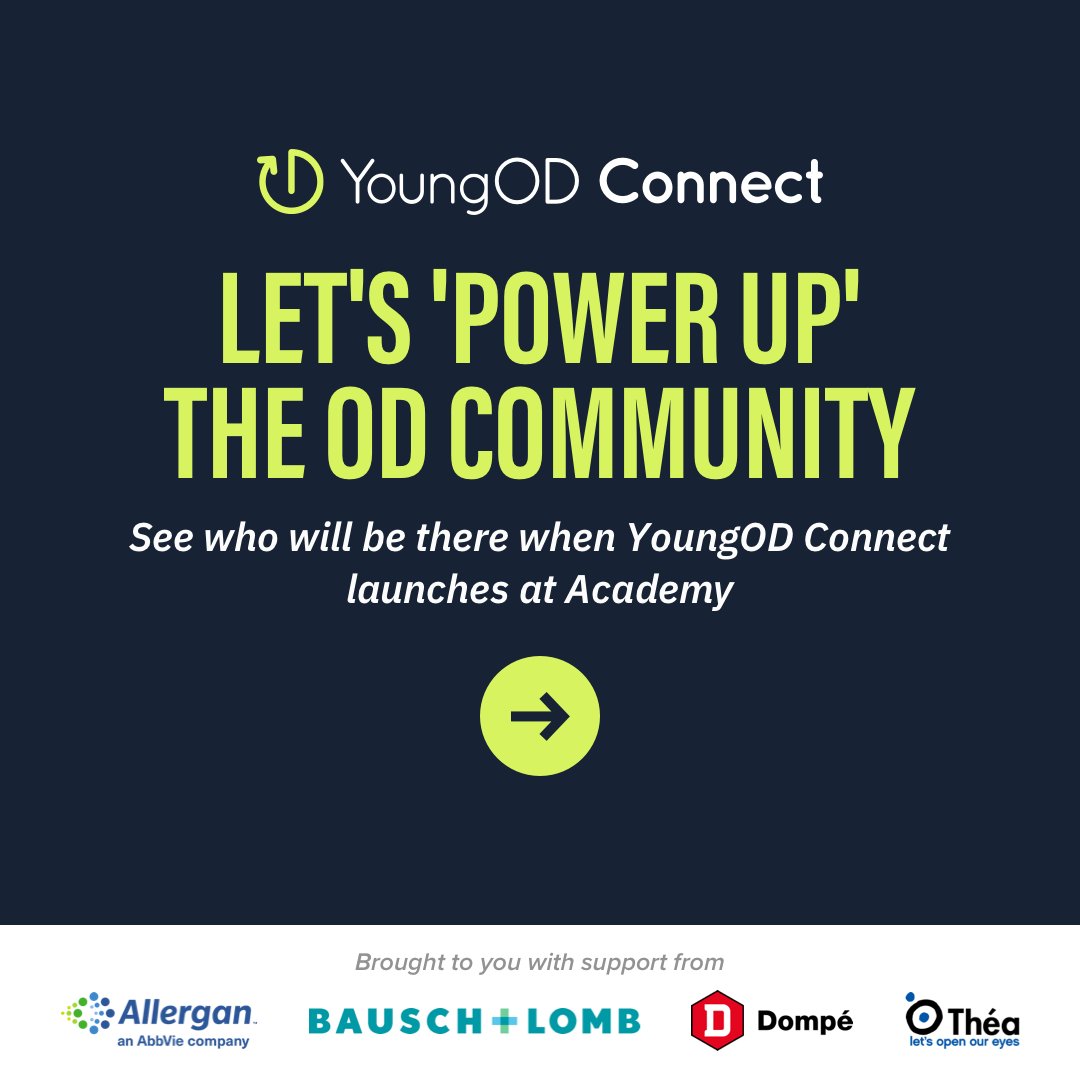 youngODconnect's tweet photo. At our first educational program,π the #YoungODConnect 'Power Up' Launch Event in San Diego will highlight remarkable moments, mindsets, and mentors that have allowed #optometrists to take their careers to the next level.β‘Learn more: https://t.co/aEgkeFU1Zw https://t.co/btHwOxpfmL