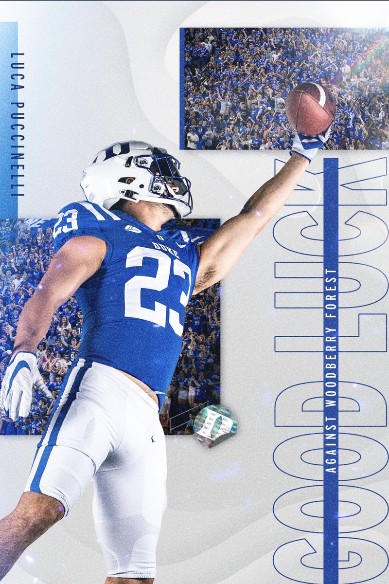 LucaPooch22's tweet photo. Really feeling the love from my guys down in the Triangle! @DukeFOOTBALL @DUFBRecruit @CoachMikeElko @ShaunCookFB @Coach_Dougherty @kjfbcoach @CoachCushing #BleedBlue #WhyNotDuke #ACC https://t.co/EvX4zpkje7