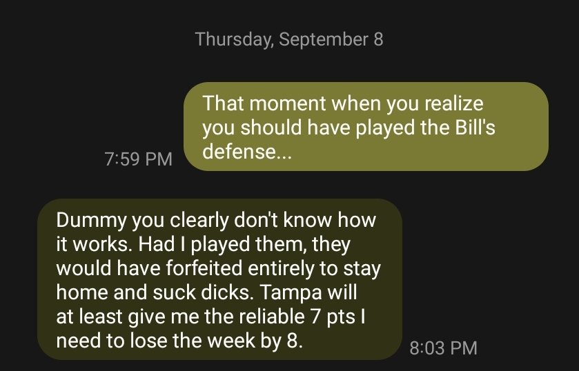 JLifePearson's tweet photo. 🤣😆 #fantasytalk https://t.co/chgkzni066