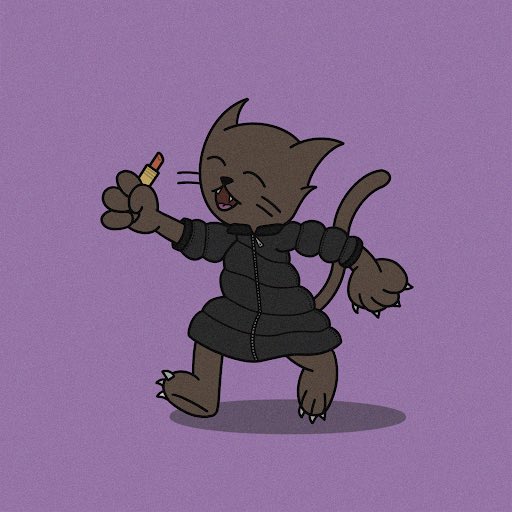 CryptoKristyG's tweet photo. I’ve been waiting to find the puurfect @FelineFiendz and a HUGE thanks for my friend @FelineSithLord to help make this happy. I’d like you to meet my Web3 kitty “Jinxy Girl” she’s ready to pawty! Soooo excited to finally be apart of this family. https://t.co/V1YbaLHdhm