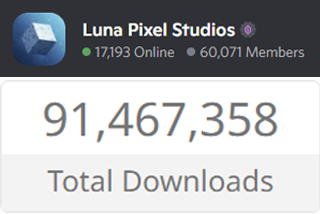 60K Members on <a href="/discord/">Discord</a>  
90M Downloads on <a href="/CurseForge/">CurseForge</a> 
Thank you so much everyone!