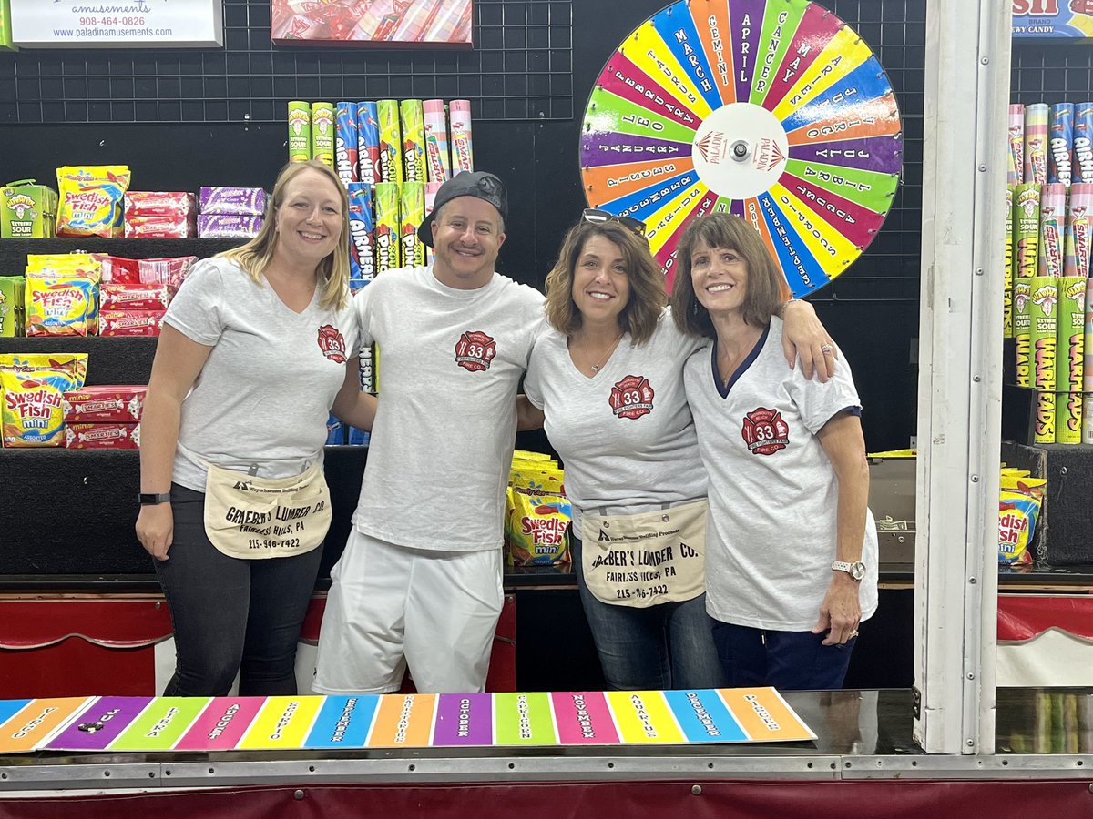 MB Teachers working the Fireman’s Fair! Love our Staff!