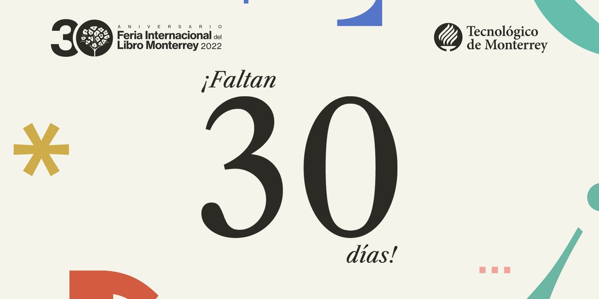 ¡Ya casi llega la Feria Internacional del Libro Monterrey 2022! 📚🙌

#MásQueUnaFeria #FILMTY2022 #FILMTY