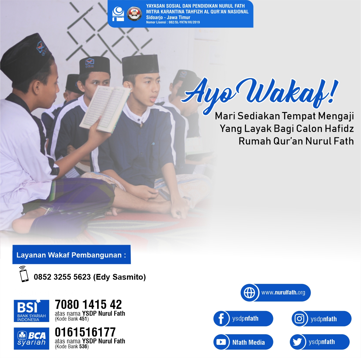 Antoni_alfath's tweet photo. YUK WAQAF TERDEKAT .....

keutamaan yang Kita dapat dan berbuah banyak pahala dan manfaat bagi sesama. https://t.co/fpuKeHJmam

#sedekah #wakaf 
#rumahquransidoarjo #wakafpembangunanan #sedekahsidoarjo #wakafpembangunansidoarjo #sedekahjariyahpembangunanrumahquran https://t.co/5qIirocgMU