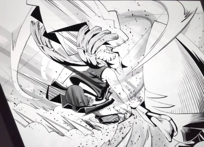 黒入れとグレー(トーン)を同時進行で描いてみる手法に挑戦中。
これもフルデジタル移行にあたり、今までやれなかった描き方で幅を拡げようと。
更に絵を進化させたい。
#epi02転 #原稿制作 